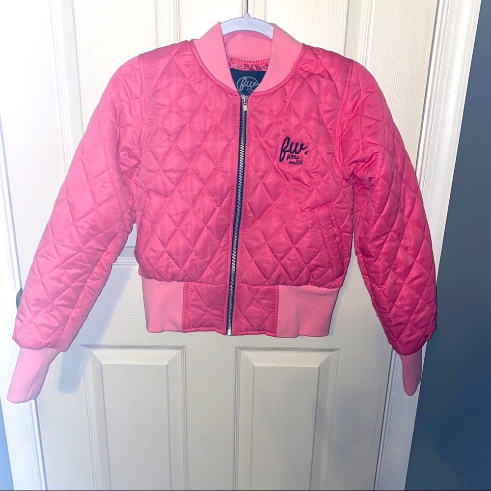 Pink Bomber Jacket - Picture 5 of 9
